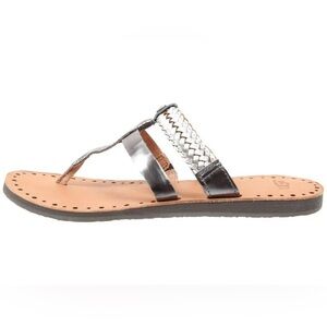 Ugg Womens 8 Shoes Australia Audra Braided Flip Flop Sandal Leather Thong Summer